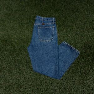 Rustler blue denim jeans  size 36x 30